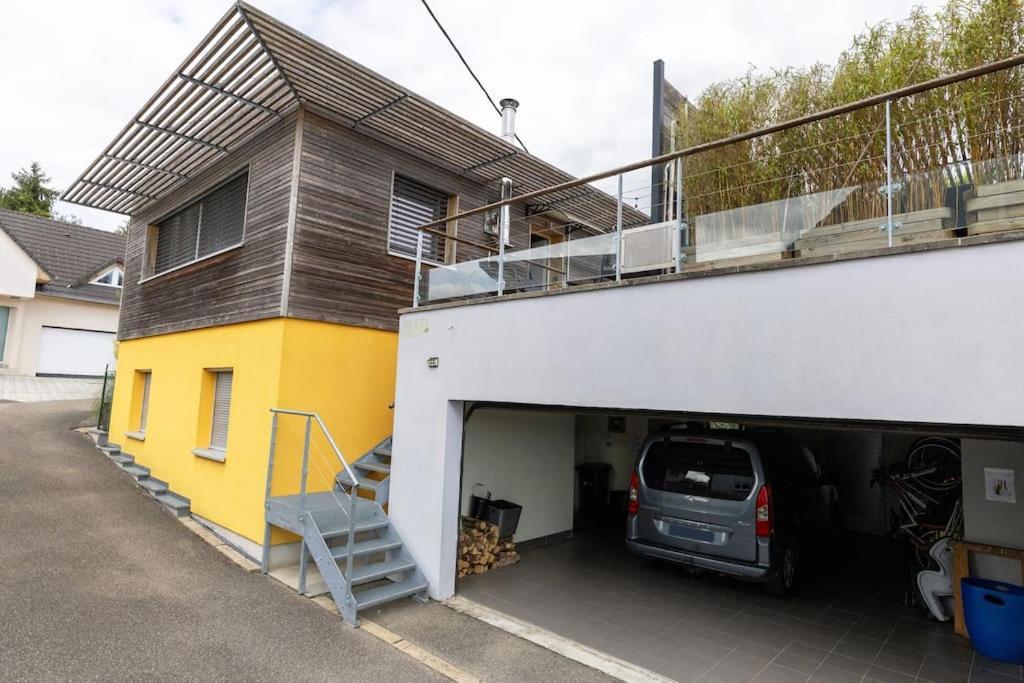 Agreable Maison A La Campagne Schlierbach ภายนอก รูปภาพ